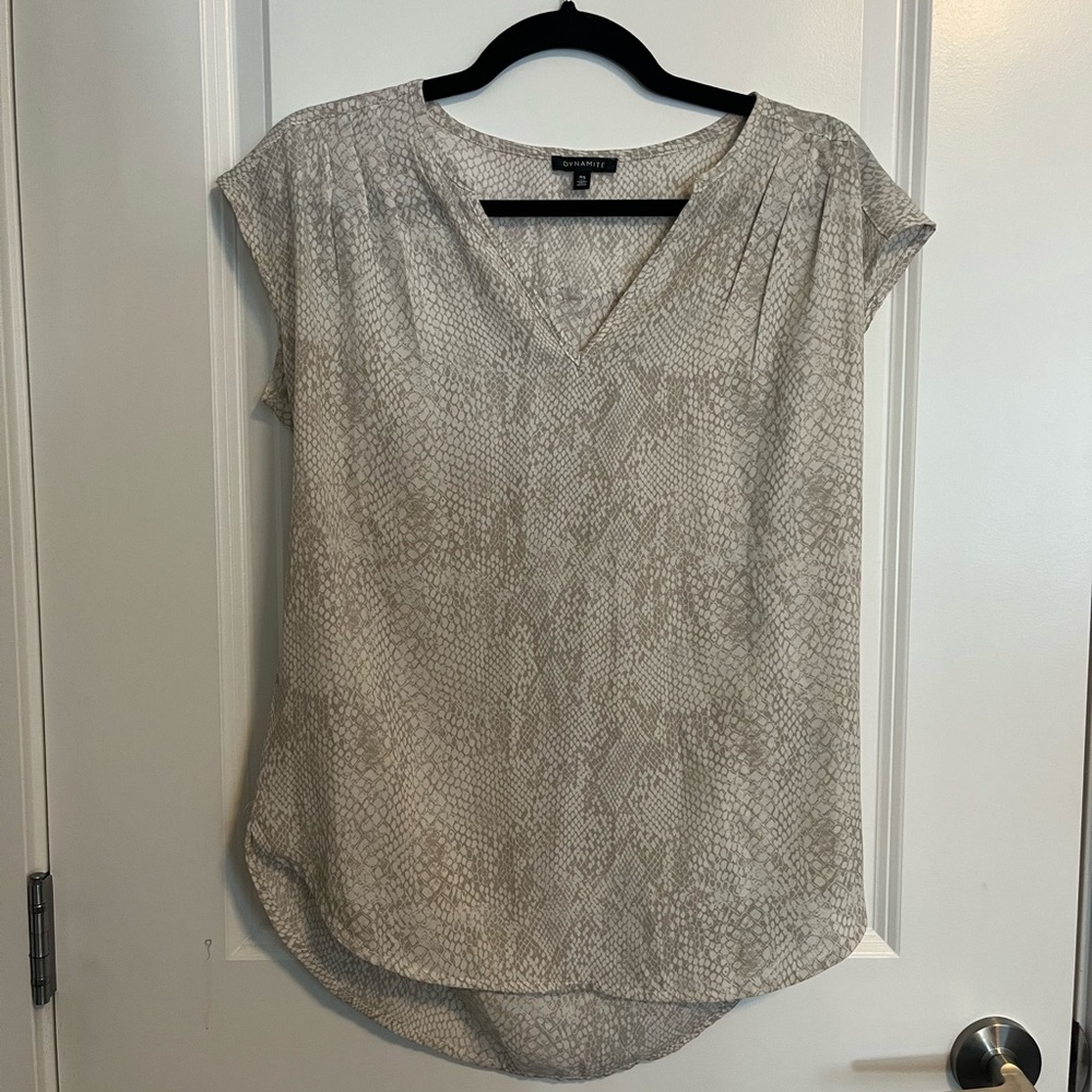 Dynamite Print Business Casual Shirt